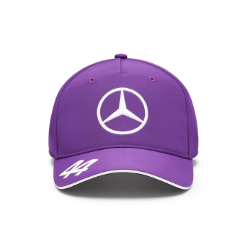 Mercedes AMG Petronas dětská čepice baseballová kšiltovka Driver Lewis Hamilton purple F1 Team 2024