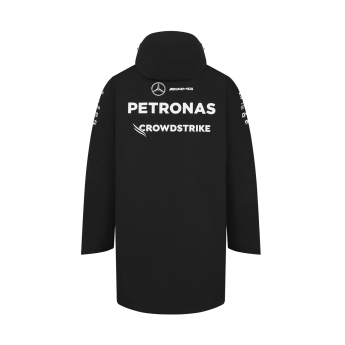 Mercedes AMG Petronas pánská bunda s kapucí black F1 Team 2024