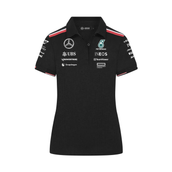 Mercedes AMG Petronas dámské polo tričko Driver black F1 Team 2024