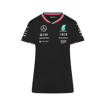 Mercedes AMG Petronas dámské tričko Driver black F1 Team 2024
