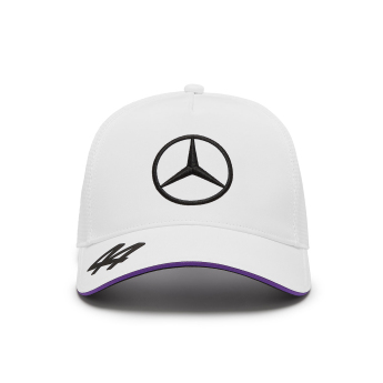 Mercedes AMG Petronas čepice baseballová kšiltovka Driver Lewis Hamilton white F1 Team 2024