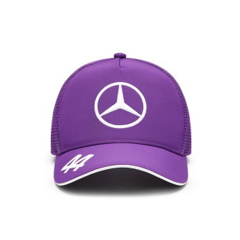 Mercedes AMG Petronas čepice baseballová kšiltovka Driver Lewis Hamilton purple F1 Team 2024