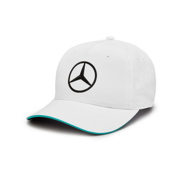 Mercedes AMG Petronas čepice baseballová kšiltovka Driver White F1 Team 2024