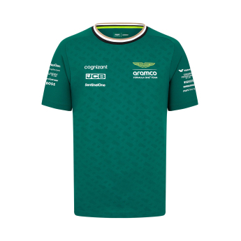Aston Martin dětské tričko Fernando Alonso green F1 Team 2024