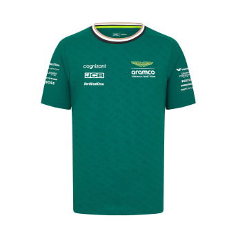 Aston Martin pánské tričko Lance Stroll green F1 Team 2024