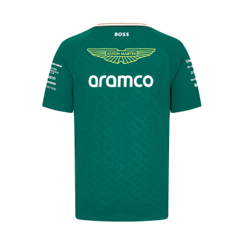 Aston Martin pánské tričko green F1 Team 2024