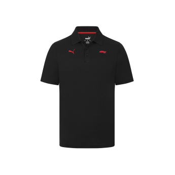 Formule 1 pánské polo tričko Small Logo black 2024