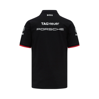 Porsche Motorsport pánské polo tričko BOSS-Logo black 2023