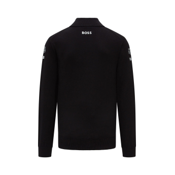 Porsche Motorsport pánská mikina BOSS-Logo Half Zip black 2023