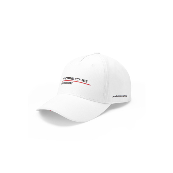 Porsche Motorsport čepice baseballová kšiltovka Large Logo white 2024