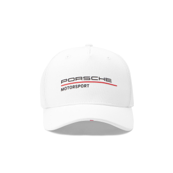 Porsche Motorsport čepice baseballová kšiltovka Large Logo white 2024