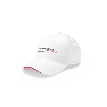 Porsche Motorsport čepice baseballová kšiltovka Logo white 2024