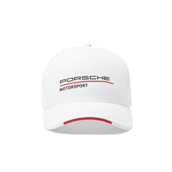 Porsche Motorsport čepice baseballová kšiltovka Logo white 2024