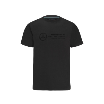 Mercedes AMG Petronas pánské tričko Stealth Logo black F1 Team 2024