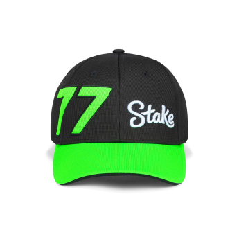 Stake Kick Sauber čepice baseballová kšiltovka Drivers Valtteri Bottas green-black F1 Team 2024