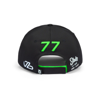 Stake Kick Sauber čepice baseballová kšiltovka Drivers Valtteri Bottas green-black F1 Team 2024