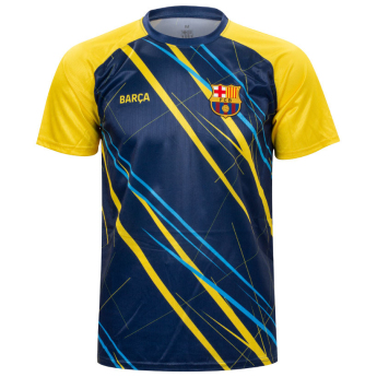 FC Barcelona dětský fotbalový dres Lined yellow