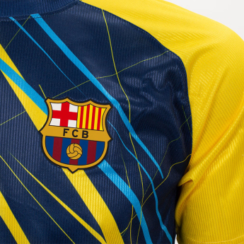 FC Barcelona dětský fotbalový dres Lined yellow