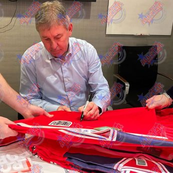 Legendy zarámovaný dres England FA 1982 Robson Signed Shirt (Framed)