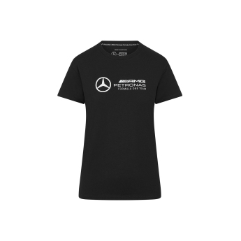 Mercedes AMG Petronas dámské tričko Large Logo black F1 Team 2024