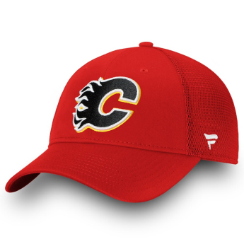 Calgary Flames čepice baseballová kšiltovka Elevated Core Trucker