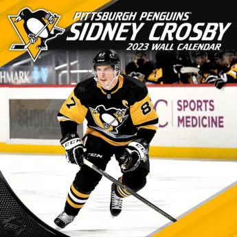 Pittsburgh Penguins kalendář Sidney Crosby #87 2023 Wall Calendar