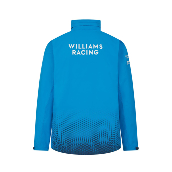 Williams Martini Racing pánská bunda s kapucí Driver Rain blue F1 Team 2024