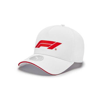 Formule 1 čepice baseballová kšiltovka Logo white 2024