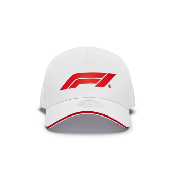 Formule 1 čepice baseballová kšiltovka Logo white 2024