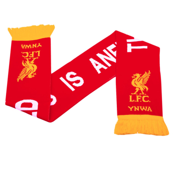 FC Liverpool zimní šála This Is Anfield Scarf