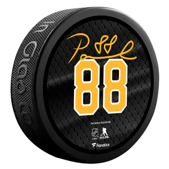 Boston Bruins puk David Pastrňák #88  Exclusive Player Hockey Puck - Limited Edition of 1000