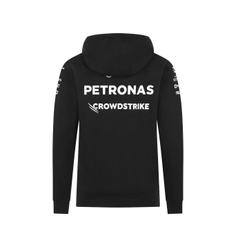 Mercedes AMG Petronas dětská mikina s kapucí Hoody black F1 Team 2024