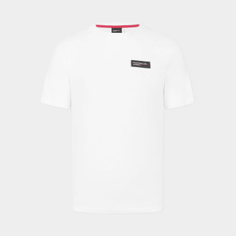 Porsche Motorsport pánské tričko Small Logo white 2024
