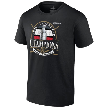 Vegas Golden Knights pánské tričko 2023 Stanley Cup Champions Rally Cry