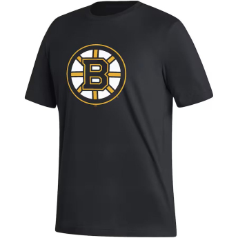 Boston Bruins pánské tričko #88 David Pastrňák adidas Fresh Name & Number black