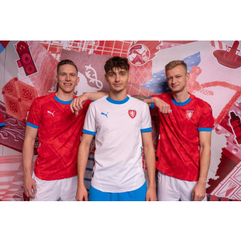 Fotbalové reprezentace fotbalový dres Czech Republic  24/25 home