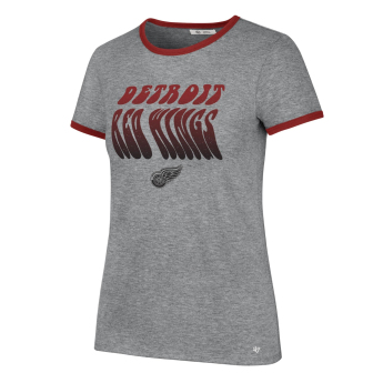 Detroit Red Wings dámské tričko Letter Ringer grey