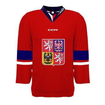 Hokejové reprezentace hokejový dres Czech Republic  2023/2024 CCM Fandres replica - red David Pastrňák #88