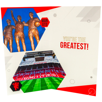 Manchester United narozeninové přání Dad Birthday Card