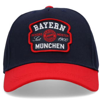 Bayern Mnichov čepice baseballová kšiltovka Rekordmeister navy-red
