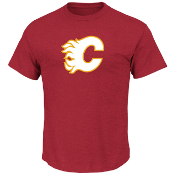 Calgary Flames pánské tričko Tek Patch red