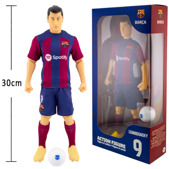 FC Barcelona figurka Robert Lewandowski Action Figure