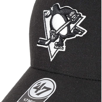 Pittsburgh Penguins čepice baseballová kšiltovka MVP Black/Grey