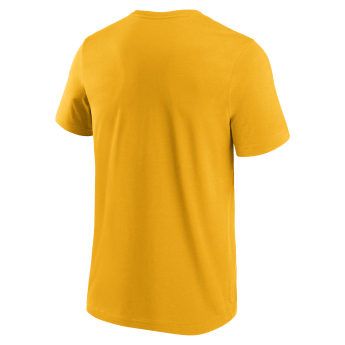 Boston Bruins pánské tričko Primary Logo Graphic T-Shirt Yellow Gold