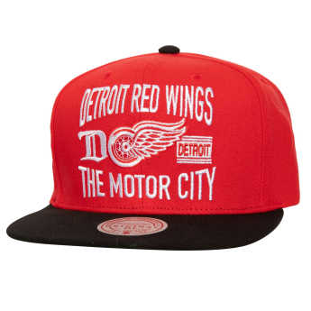 Detroit Red Wings čepice flat kšiltovka City Love Snapback Vintage