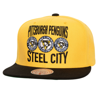 Pittsburgh Penguins čepice flat kšiltovka City Love Snapback Vintage