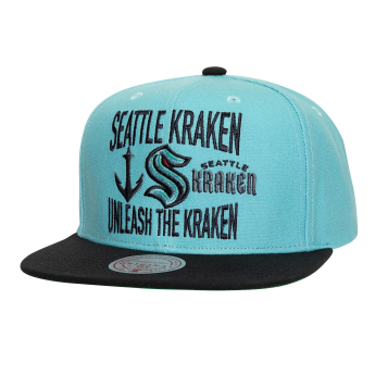 Seattle Kraken čepice flat kšiltovka City Love Snapback Vintage