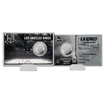 Los Angeles Kings sběratelská mince History Silver Coin Card Limited Edition od 5000