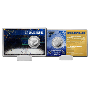 St. Louis Blues sběratelská mince History Silver Coin Card Limited Edition od 5000