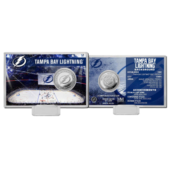 Tampa Bay Lightning sběratelská mince History Silver Coin Card Limited Edition od 5000